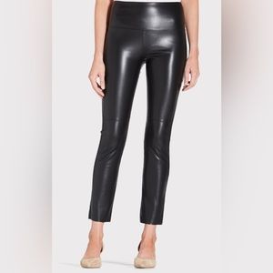 NWT DAVID LERNER HIGH WAISTED GEMMA FAUX LEATHER PANTS